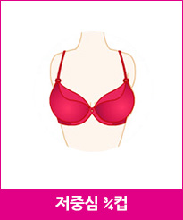 저중심 ¾컵